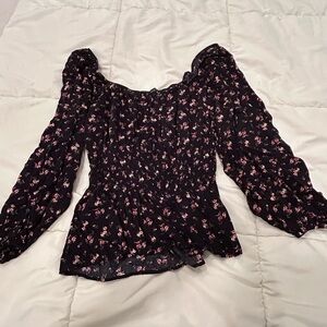 Babydoll style top.
